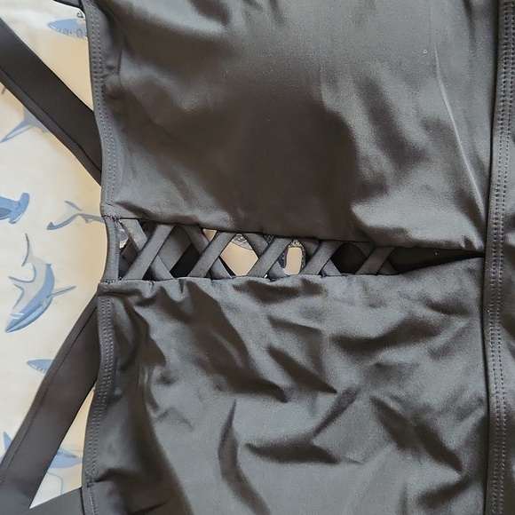 Bloomchic black one-piece bathing suit, size 26 - Picture 5 of 11